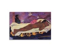 Paul Gauguin Artwork（Spirit of The Dead Watching）Decorative Poster Canvas Painting Wall Art Decorative Picture Prints Modern Decor 20x30inch(50x75cm)