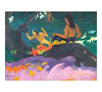 Paul Gauguin Fatata Te Miti By The Sea Extra Large Wall Art Print Premium Canvas Mural