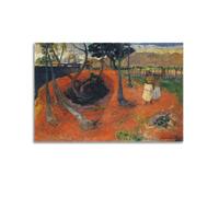 Paul Gauguin Painter Works (Tahitian Idyll) Art Posters Canvas And Wall Art Picture Print Modern Family Bedroom Decors 24x36inch(60x90cm)