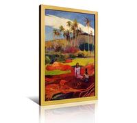 Paul Gauguin Tahitian Women Under The Palms Post-Impressionism Poster