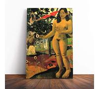 Paul Gauguin Themen Canvas Print | Gallery Wrapped 30mm Frame Wall Art | 20x14 inches | Ready to Hang | Modern Picture | Living Room Bedroom Lounge Office