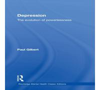 Paul Gilbert Depression: The Evolution of Powerlessness Hardcover Book Paul Gilbert Multicolor
