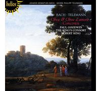Paul Goodwin; Robert King: The King's Consort - Bach & Telemann: Oboe & Oboe d'amore Concertos