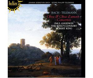 Paul Goodwin; Robert King: The King's Consort - Bach & Telemann: Oboe & Oboe d'amore Concertos