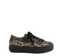 Paul Green 4790 Womens Leather Sneakers (Black, UK Footwear Size System, Adult, Women, Numeric, Medium, 4.5)