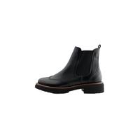 Paul Green 8119 smooth leather brogue Chelsea boots gore-tex (Black, UK Footwear Size System, Adult, Women, Numeric, Medium, 7)