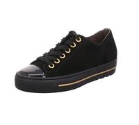 Paul Green Gold Accent Trainer - 4977 4.5 Black