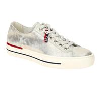 Paul Green Lace Trainer - 4760 (Metallic White, UK Footwear Size System, Adult, Women, Numeric, Medium, 6.5)