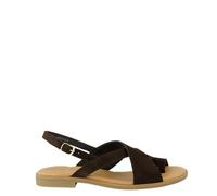Paul Green Ladies - Sandals 6216-029 in Brown Raw Leather, brown, 6 UK