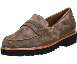 Paul Green Ladies Suede Brown Slipper & Moccasin 2694-118