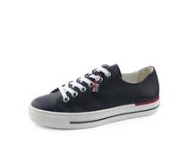 Paul Green Women Lace-Up Shoes 4760, Ladies Comfort Shoes Width: Regular (WMS),Comfort Low Shoe,Comfortable,Laces,Dunkelblau (Black),38 EU / 5 UK