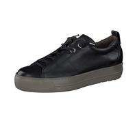 Paul Green Women Lace-Up Shoes, Ladies Comfort Shoes,Comfort Low Shoe,Laces,Comfortable,Schwarz (Black/Fango),40 EU / 6.5 UK