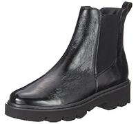 Paul Green Women's Crushed slag Sneaker, Black, 5.5 UK