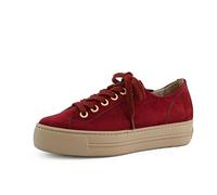 Paul Green Women's Low-Top Trainers, red 76x, 7 UK