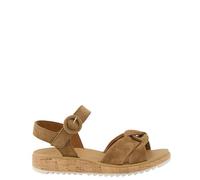 Paul Green Women's Sandals 6105-099 Brown Raw Leather, Nut, 8 UK