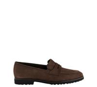 Paul Green Women's Slippers & Moccasin 2493-230 in Brown Suede Leather