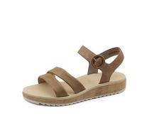 Paul Green Women's Super Soft Sandals, Women's Strappy Sandals, Medium Brown 01x, 5.5 UK