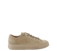 Paul Green Women's Trainers 4081-700 in Beige Suede Leather, beige, 6.5 UK