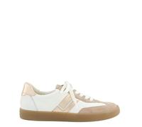 Paul Green Women's Trainers 5437-119 in White Suede Leather, White, 4.5 UK