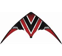 Paul Günther 1090 Carbon Design Loop 100 Sports Kite, Beginner Kite, Ripstop Polyester Sail, Robust Fibreglass Rods