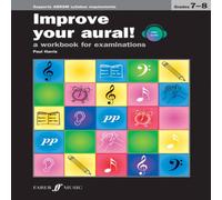 Paul Harris Improve your aural Grades 7-8 Paperback Book Paul Harris Multicolor