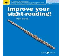 Paul Harris Improve your sight-reading Flute Grades 1-3 Paperback Book Paul Harris Multicolor