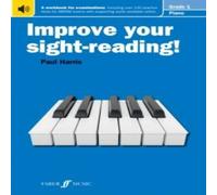 Paul Harris Improve your sight-reading Piano Grade 1 Paperback Book Paul Harris Multicolor