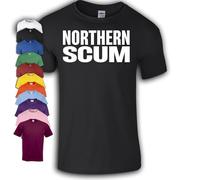 Paul Heaton Northern Scum T-Shirt (UK, Alpha, XXL, Regular, Regular, Black)