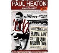 Paul Heaton Sheffield 2025 A3 A4 Print Poster Wall Art Home Decor Album Gift Present Photo Living Room Dining Room Bedroom Unframed Concert Tour Gig Live Show Music Stadium (A4)