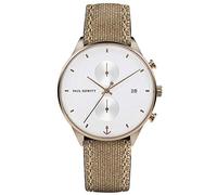 PAUL HEWITT Men Analog Quartz Watch with Canvas Strap PH-C-Br-W-47M