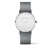 PAUL HEWITT Unisex Adult Analogue Quartz Watch with Nylon Strap, PH-SA-S-St-W-18M