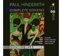 Paul Hindemith: Complete Sonatas for Solo Instrument and Piano, Vol.1 - Ensemble Villa Musica by MD&G Records (1997-03-18)