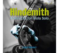 Luca Ranieri - Hindemith: 4 Sonatas for Viola Solo - CD - Edel