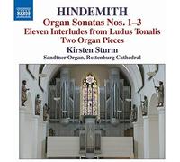 Paul Hindemith - Hindemith Organ Sonatas Nos. 1-3 - CD - P4z