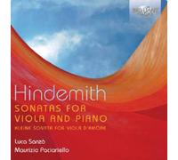 Luca Sonzo & Maurizio Paciariello – Hindemith: Sonatas for Viola and Piano – CD (US Import)