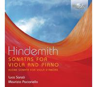 Luca Sonzo & Maurizio Paciariello – Hindemith: Sonatas for Viola and Piano – CD (US Import)