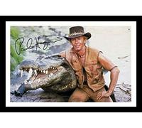 Paul Hogan - Crocodile Dundee Autograph Signed & Framed Photo Display