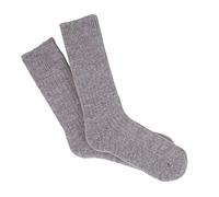 Paul James Knitwear Alpaca Cushion Sole Walking Socks (Grey, 11-13)