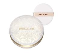 PAUL & JOE Veil Fluid Makeup Cushion Foundation Case with Puff 02 White (Case & Puff Only)