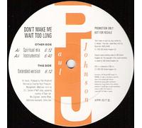 Paul Johnson - Don't Make Me Wait Too Long