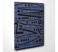 Paul Klee Heroic Strokes of The Box Canvas Print | Gallery Wrapped 30mm Frame Wall Art | 30x20 inches | Ready to Hang | Modern Picture | Living Room Bedroom Lounge Office