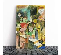 Paul Klee Introducing The Miracle Canvas Print | Gallery Wrapped 30mm Frame Wall Art | 30x20 inches | Ready to Hang | Modern Picture | Living Room Bedroom Lounge Office