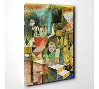 Paul Klee Introducing The Miracle Canvas Print | Gallery Wrapped 30mm Frame Wall Art | 30x20 inches | Ready to Hang | Modern Picture | Living Room Bedroom Lounge Office