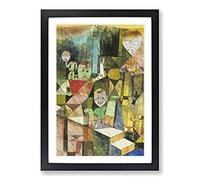 Paul Klee Introducing The Miracle Framed Print | A2 Black Framed Wall Art | Ready to Hang | Modern Nature Picture | Living Room Bedroom Lounge Office