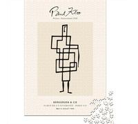 Paul Klee Prince 1000-Piece Puzzle for Adults, 70x50cm/1000pcs, White Pieces for Organised Sorting; for An Enjoyable Break at The Table
