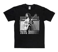 Paul Kossoff Koss Printed Tee Graphic T Shirt Funny Shirt for Mens Size XXL Black