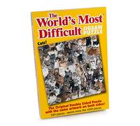 Paul Lamond 5995'The World’s Most Difficult Jigsaws/Cats' Puzzle (529-Piece), Various Cat Colors