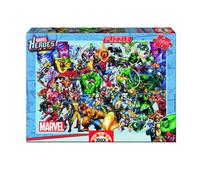 Paul Lamond Games Collage Of Marvel Heroes 1000Pc Jigsaw Puzzle - Brand New And Sealed