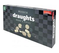 Paul Lamond Games Draughts - Wooden Game - Brand New And Sealed