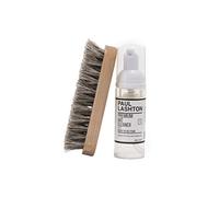 Paul Lashton CLEANER SET Hat care Premium Foam Cleaning Horsehair Cleaner Brush Safe on All Materials Designed for Cotton Wool Felt Straw Panama Montecristi Baseball Caps & More Refreshing Fragrance